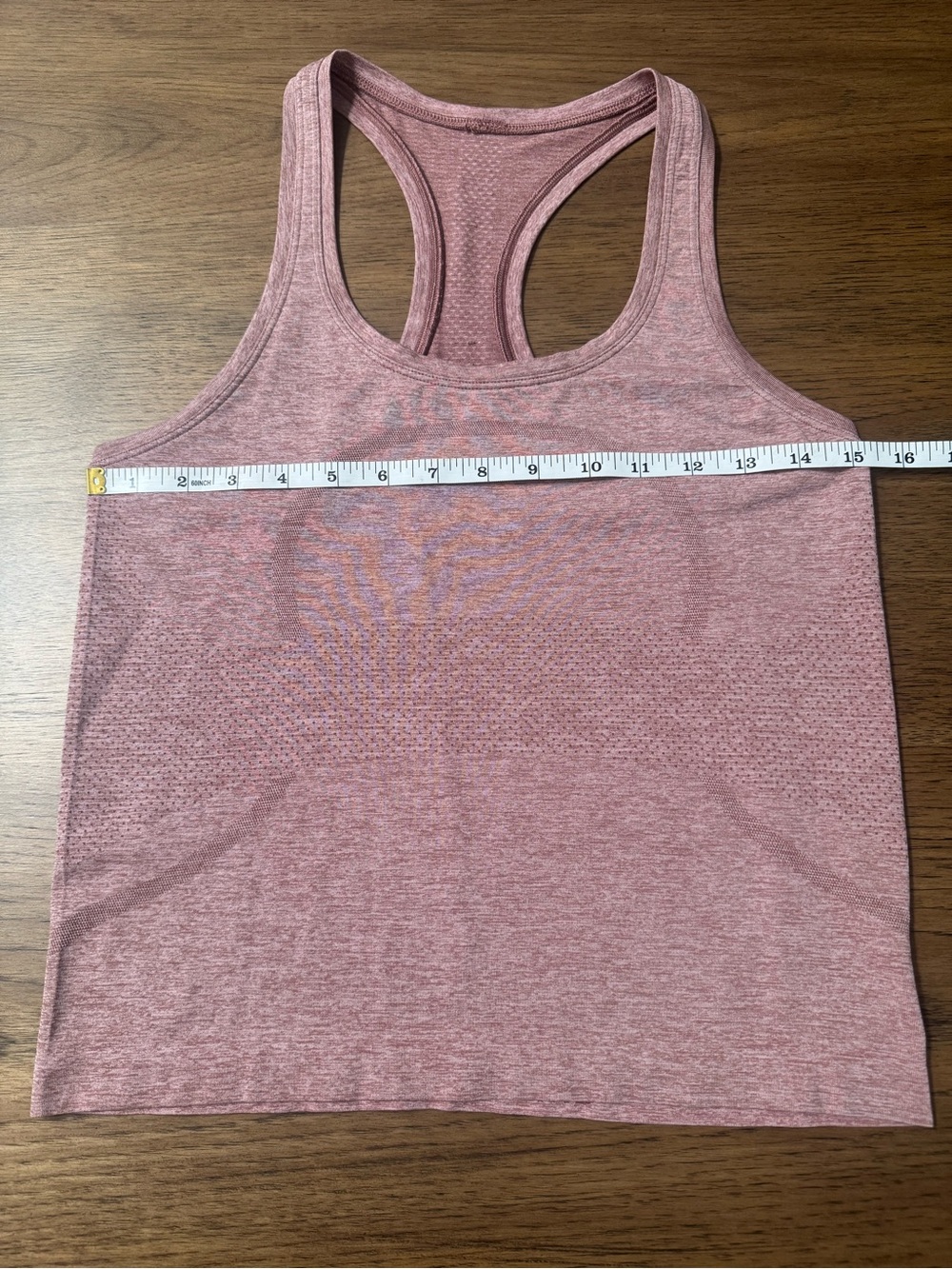 Lululemon Swiftly Tech Racerback Tank Top 2.0 Spiced Chai Pink Mist Size 6